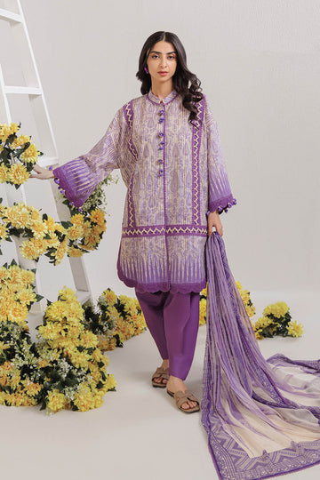 Bonanza Satrangi Earnation - 3 PC (WUS25P3013) Summer Collection 2025